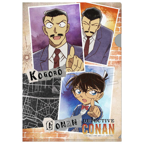 『名探偵コナン』ヴィンテージシリーズ クリアファイルVol.8 コナン&小五郎/新一&蘭