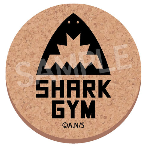 『少年サンデー連載レッドブルー』コルクコースター シャークジムロゴ