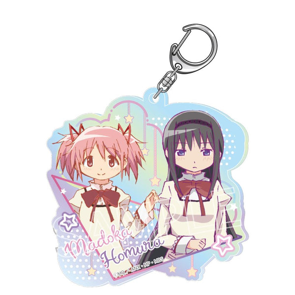 『魔法少女まどか☆マギカ』シャインシリーズ オーロラアクリルキーホルダー まどか&ほむら