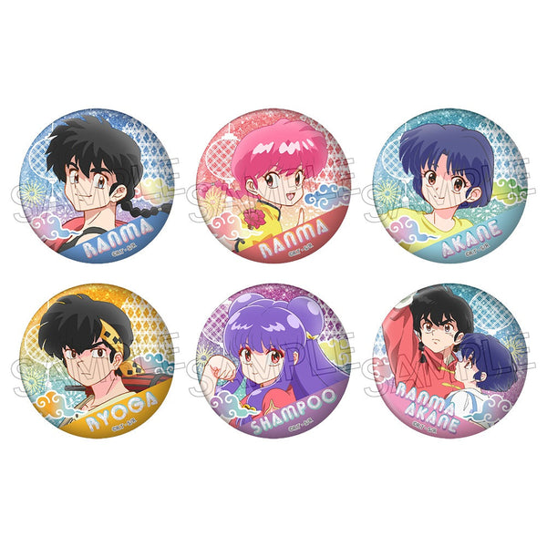 『らんま1/2』キラキラ缶バッジ vol.2 BOX(6個入)
