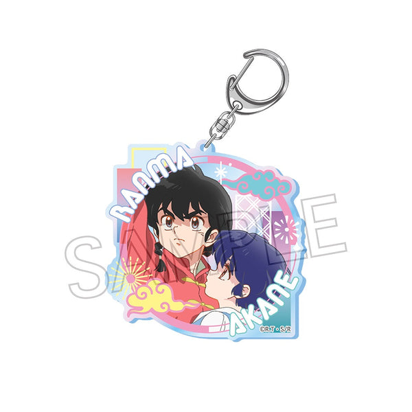 『らんま1/2』オーロラアクリルキーホルダー vol.2 乱馬&あかね