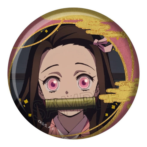 『鬼滅の刃』箔押し缶バッジ Vol.2 竈門禰豆子【202602再販】