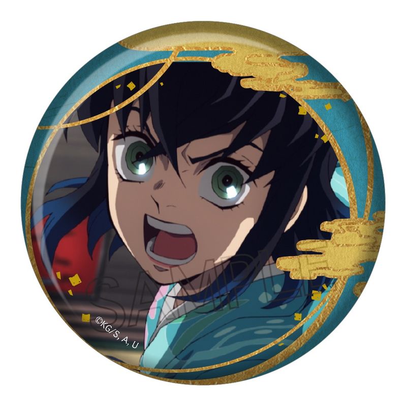鬼滅の刃』箔押し缶バッジ Vol.2 嘴平伊之助【202602再販】 – Anime