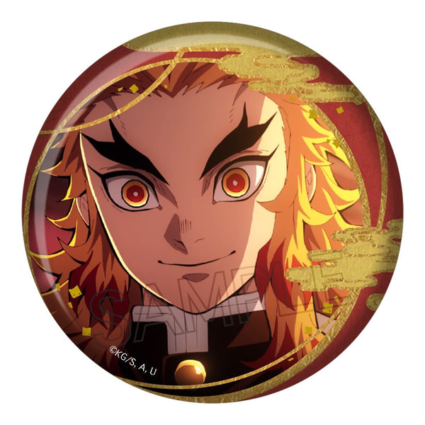 『鬼滅の刃』箔押し缶バッジ Vol.2 煉獄杏寿郎