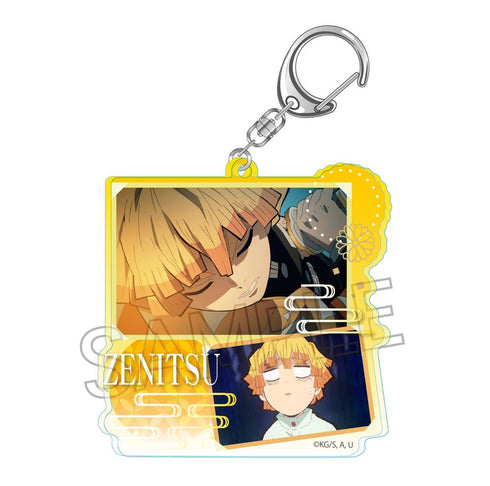 『鬼滅の刃』コラージュアクリルキーホルダー 我妻善逸