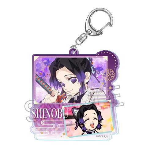 『鬼滅の刃』コラージュアクリルキーホルダー 胡蝶しのぶ