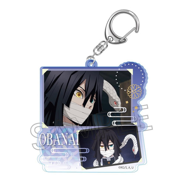 『鬼滅の刃』コラージュアクリルキーホルダー 伊黒小芭内