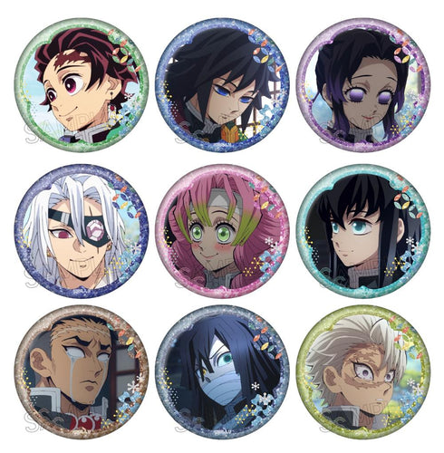 『鬼滅の刃』グリッター缶バッジ Vol.2 BOX(9個入)