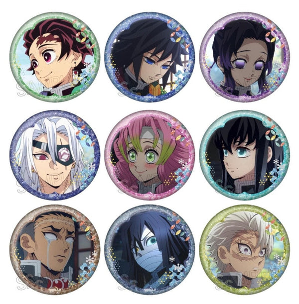 『鬼滅の刃』グリッター缶バッジ Vol.2 BOX(9個入)【202602再販】