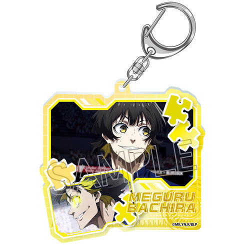『ブルーロック』コラージュアクリルキーホルダー 蜂楽 廻