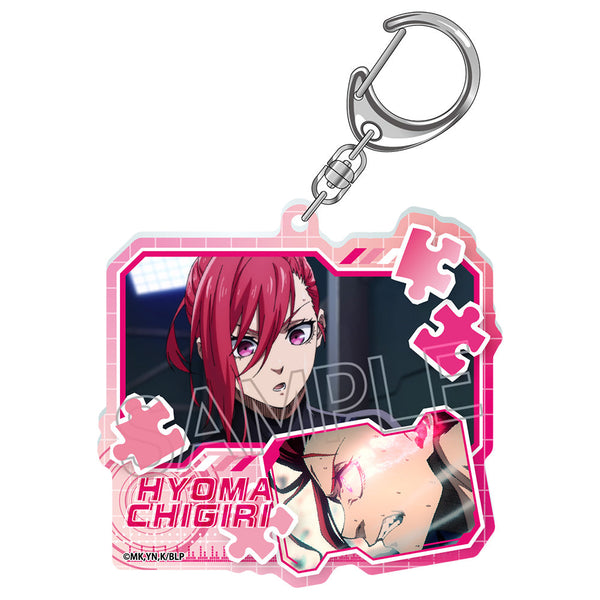 『ブルーロック』コラージュアクリルキーホルダー 千切 豹馬