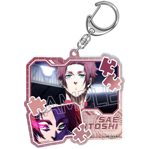 『ブルーロック』コラージュアクリルキーホルダー 糸師 冴