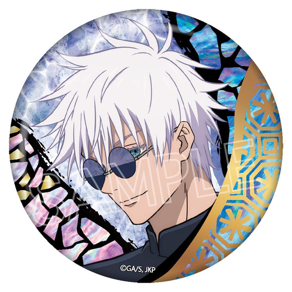 『呪術廻戦』螺鈿風シリーズ 箔押し缶バッジVol.3 五条 悟A
