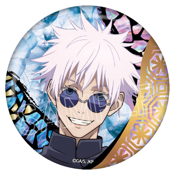 『呪術廻戦』螺鈿風シリーズ 箔押し缶バッジVol.3 五条 悟B