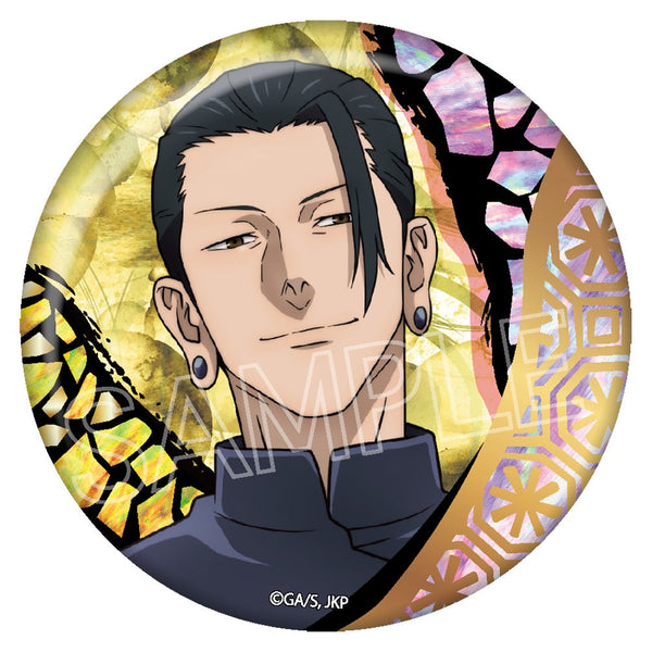 『呪術廻戦』螺鈿風シリーズ 箔押し缶バッジVol.3 夏油 傑B