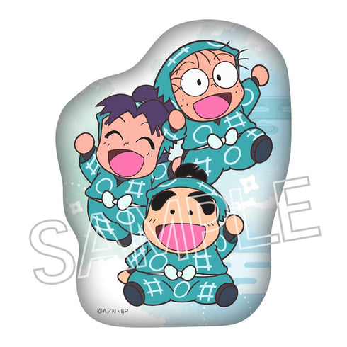 『忍たま乱太郎』ダイカットクッション 乱太郎&きり丸&しんべヱ
