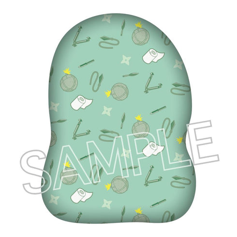 『忍たま乱太郎』ダイカットクッション 潮江文次郎