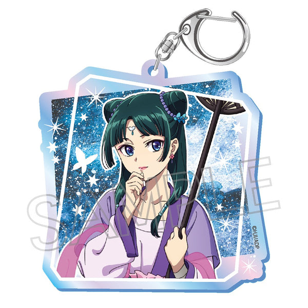 『薬屋のひとりごと』シャインシリーズ オーロラ アクリルキーホルダー 猫猫B(月精)