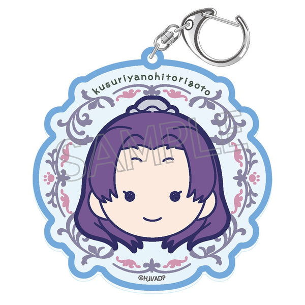 『薬屋のひとりごと』まるかお アクリルキーホルダー壬氏A(青)