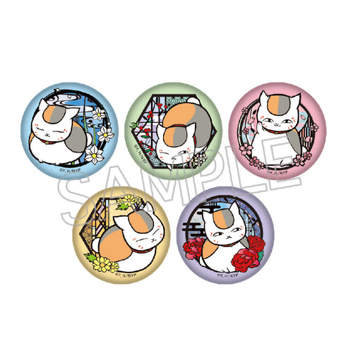 『夏目友人帳』切り絵シリーズ vol.8 和紙風缶バッジ BOX(10個入)