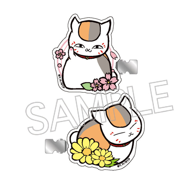 『夏目友人帳』切り絵シリーズ vol.8 前髪クリップ B さくら&ふくじゅ草