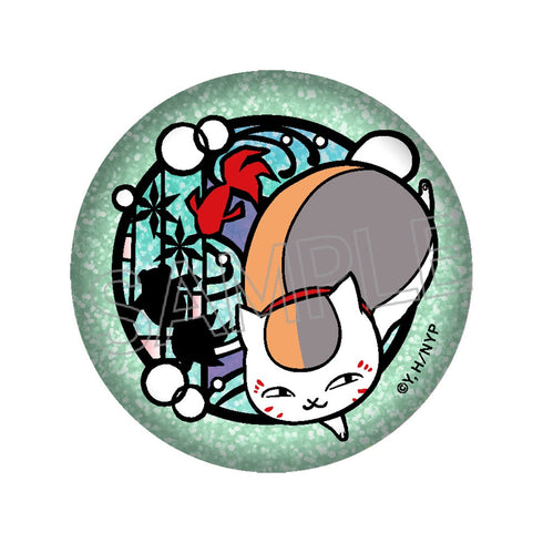 『夏目友人帳』切り絵シリーズ セレクション vol.1 キラキラ缶バッジ 金魚