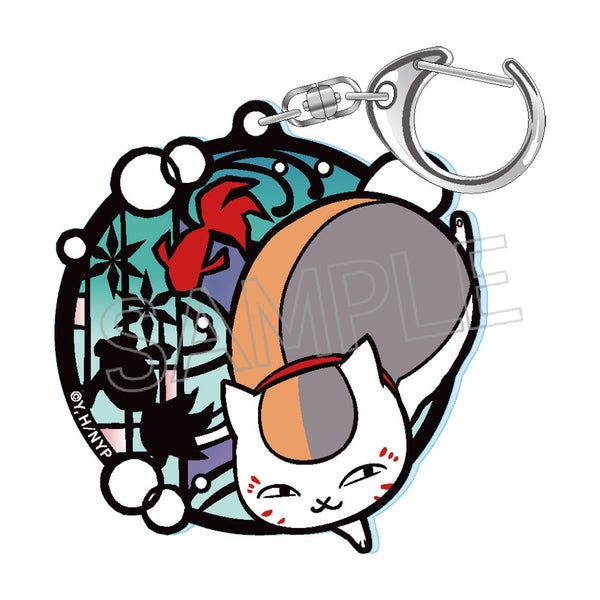 『夏目友人帳』切り絵シリーズ セレクション vol.1 グリッターキーホルダー 金魚