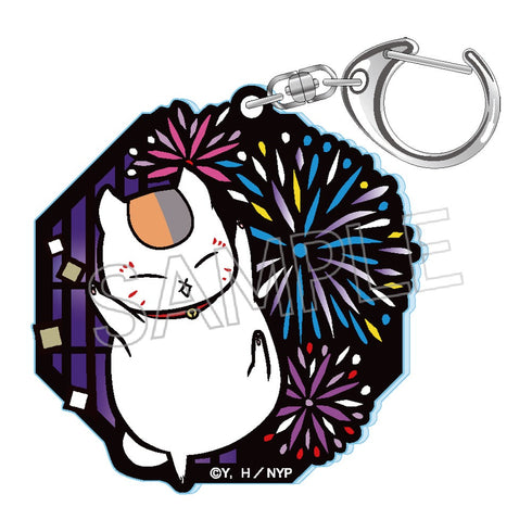 『夏目友人帳』切り絵シリーズ セレクション vol.1 グリッターキーホルダー 花火