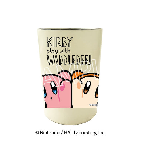 『星のカービィ』カービィ play with ワドルディ 3Dプリント2WAYタンブラー A メインビジュアル