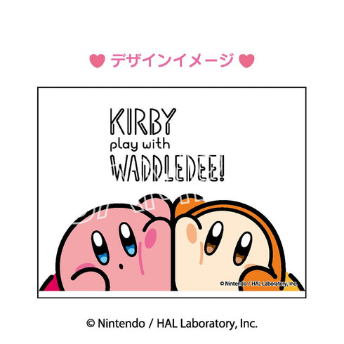 『星のカービィ』カービィ play with ワドルディ 3Dプリント2WAYタンブラー A メインビジュアル