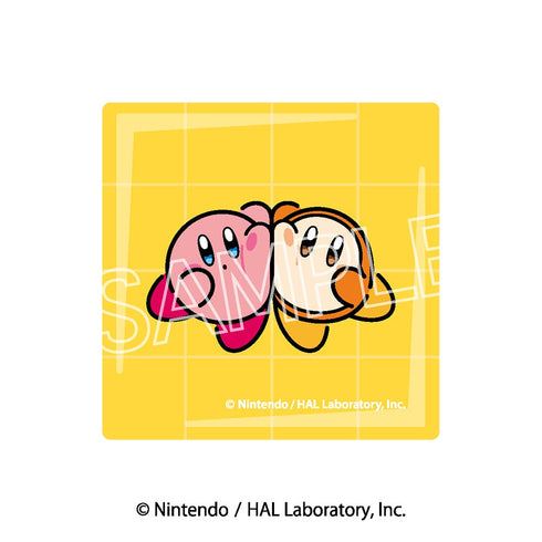 『星のカービィ』カービィ play with ワドルディ ガラスマグネット A なかよし