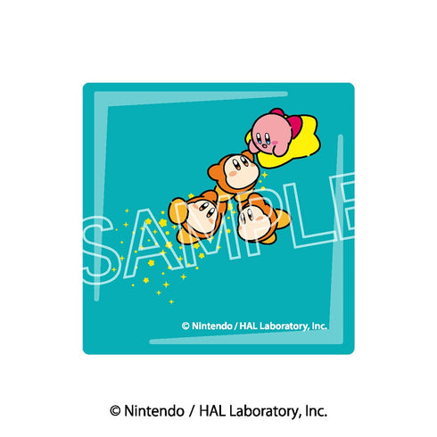 『星のカービィ』カービィ play with ワドルディ ガラスマグネット B ワープスターにのって(4にん)