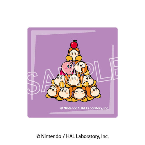 『星のカービィ』カービィ play with ワドルディ ガラスマグネット C ちからをあわせて