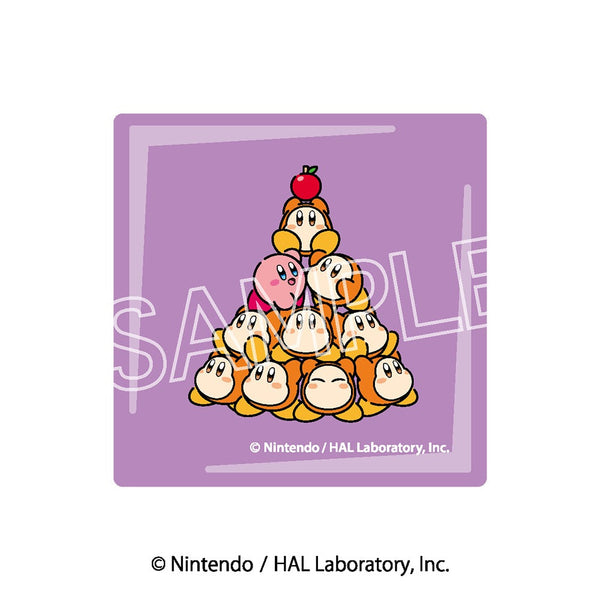 『星のカービィ』カービィ play with ワドルディ ガラスマグネット C ちからをあわせて