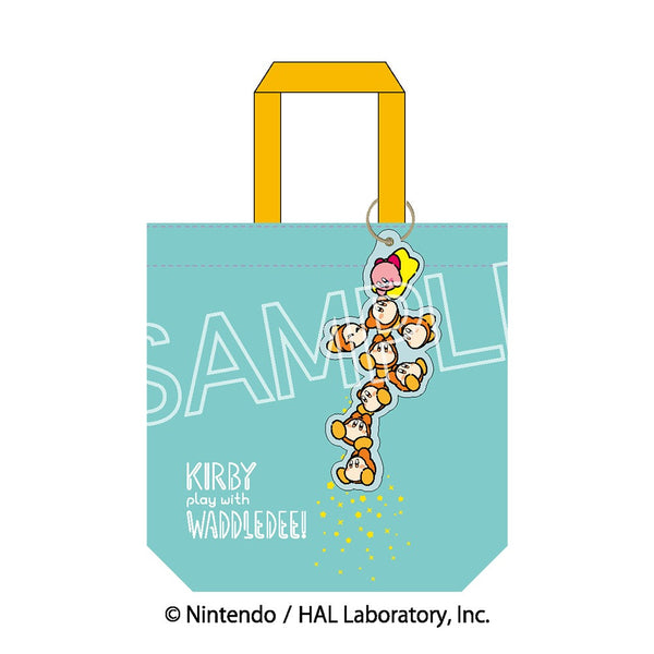 『星のカービィ』カービィ play with ワドルディ ワッペンチャームトート B グリーン