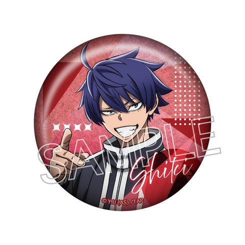 『桃源暗鬼』グリッター缶バッジ Vol.1 BOX(9個入)