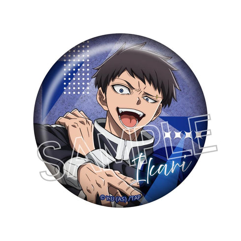 『桃源暗鬼』グリッター缶バッジ Vol.1 BOX(9個入)