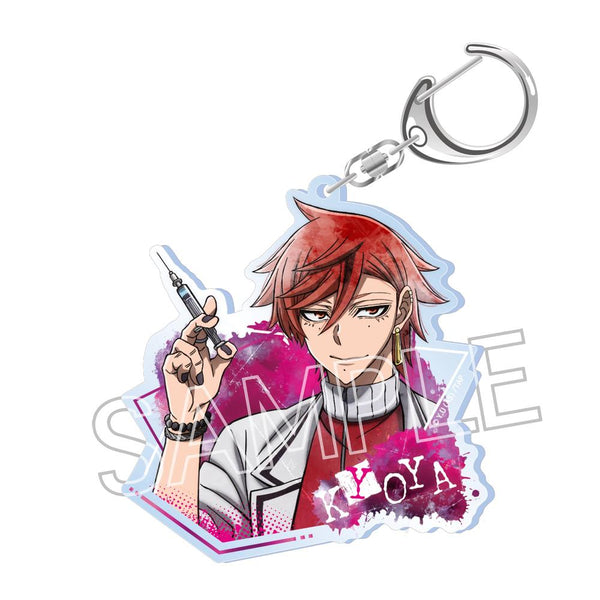 『桃源暗鬼』ウェットカラーシリーズ アクリルキーホルダー Vol.1 花魁坂京夜