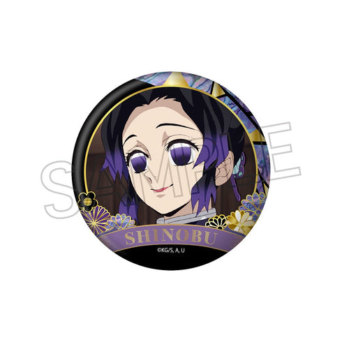 『鬼滅の刃』螺鈿風シリーズ 缶バッジ Vol.4 胡蝶しのぶ【202508再販】