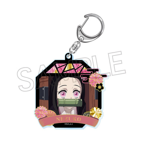 『鬼滅の刃』螺鈿風シリーズ アクリルキーホルダー Vol.4 竈門禰豆子【202508再販】