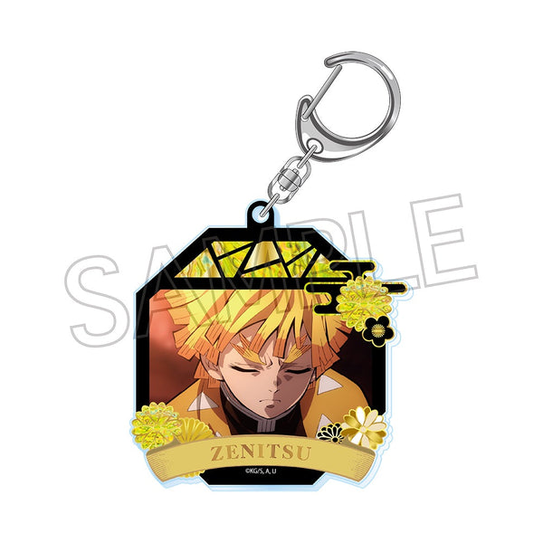 『鬼滅の刃』螺鈿風シリーズ アクリルキーホルダー Vol.4 我妻善逸【202508再販】