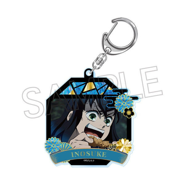 『鬼滅の刃』螺鈿風シリーズ アクリルキーホルダー Vol.4 嘴平伊之助【202508再販】