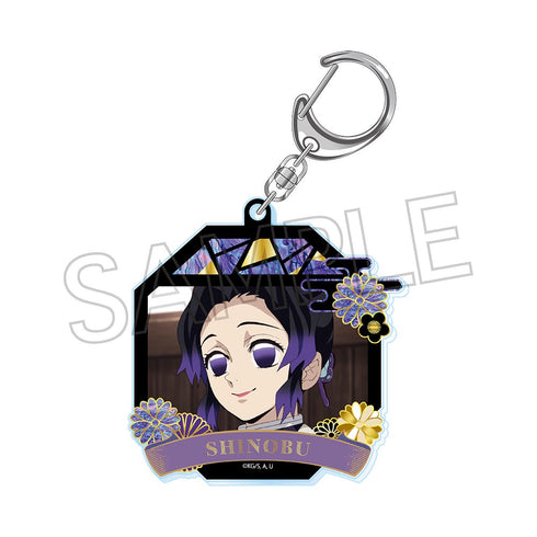 『鬼滅の刃』螺鈿風シリーズ アクリルキーホルダー Vol.4 胡蝶しのぶ【202508再販】