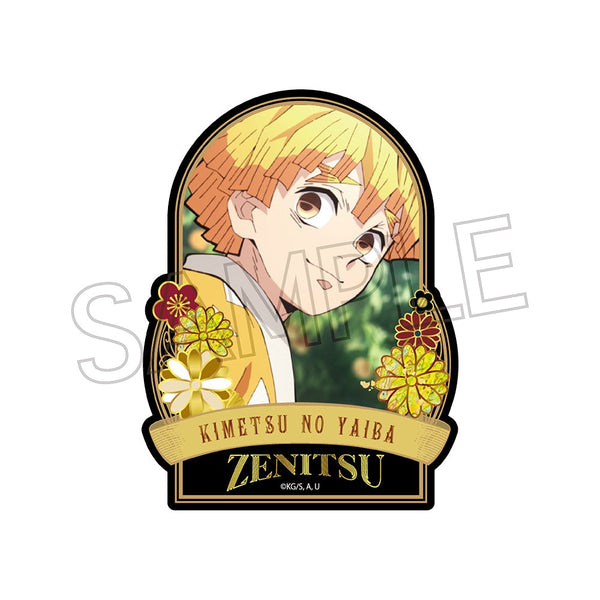 『鬼滅の刃』螺鈿風シリーズ ステッカー Vol.4 我妻善逸