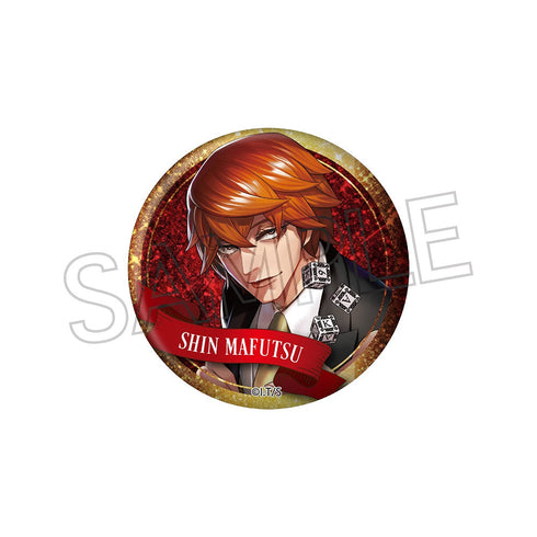 『ジャンケットバンク』グリッター缶バッジ 真経津晨