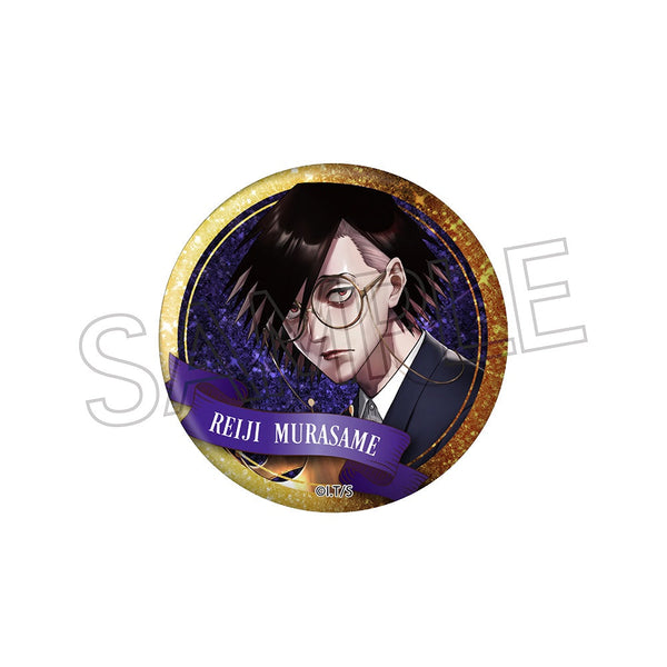 『ジャンケットバンク』グリッター缶バッジ 村雨礼二