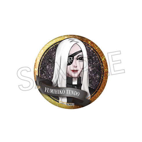 『ジャンケットバンク』グリッター缶バッジ 天堂弓彦