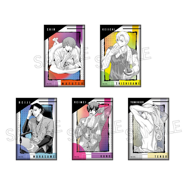 『ジャンケットバンク』スクエア缶バッジ BOX(5個入)