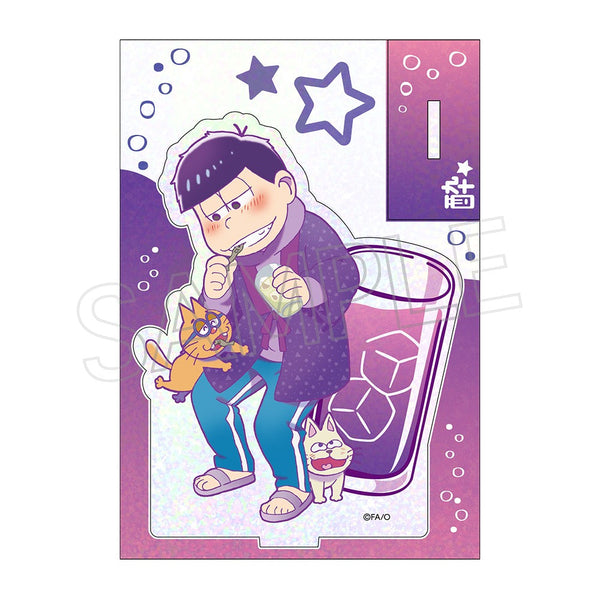 『おそ松さん』ビビッドライン ホロアクリルスタンド 酔い松 一松