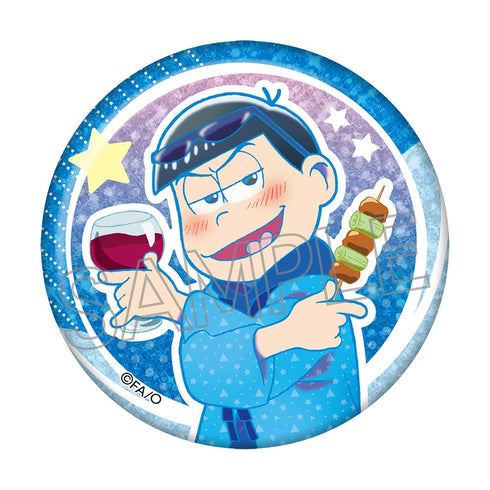 『おそ松さん』ビビッドライン キラキラ缶バッジ 酔い松 BOX(6個入)